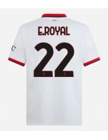 Moške Nogometnih dresov AC Milan Emerson Royal #22 Gostujoči 2024-25 Kratki rokavi